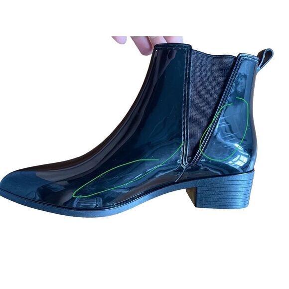 Jeffrey Campbell Stormy Ankle Rain Boot 7 - Picture 9 of 9